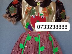 Costum Printesa toamnei pentru copii, 6-7-8-9-10 ani
